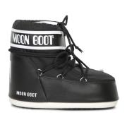 Moon Boot Svarta Ankelboots för Män Black, Herr