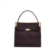 Tory Burch Beetle Berry Axelväska Brown, Dam