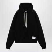 Jil Sander Hoodie med huva Black, Herr