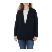 Kangra Oversized Blazer Blue, Dam