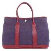 Hermès Vintage Pre-owned Tyg handvskor Blue, Dam