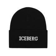 Iceberg Stickad mössa Black, Herr