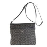 Coach Pre-owned Pre-owned Canvas axelremsvskor Black, Dam