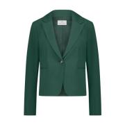 Jane Lushka Elvira Blazer Technical Jersey Green, Dam