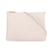 Coccinelle Rosa Läder Pochette Axelväska Pink, Dam