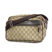 Gucci Vintage Pre-owned Canvas gucci-vskor Beige, Dam