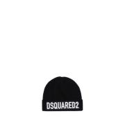 Dsquared2 Svart Unisex Modehatt Black, Unisex