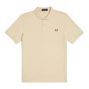 Fred Perry Enkel Polotröja Beige, Herr