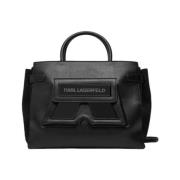 Karl Lagerfeld Hand- en schoudertas Black, Dam