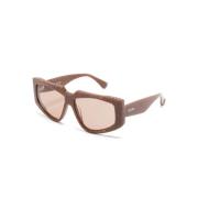 Max Mara Mm0125 56E Sunglasses Brown, Dam