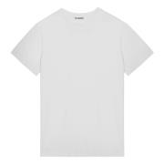 Jil Sander Kortärmad rund hals T-shirt White, Herr