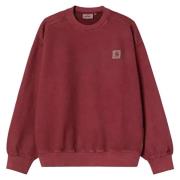 Carhartt Wip Vista Sweat Scarlet Sweatshirt Red, Herr