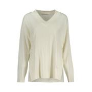 Guess Bomullspullover Sweater White, Dam