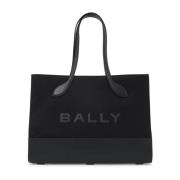 Bally Nylon och Läder Toteväska Black, Dam