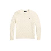 Polo Ralph Lauren Rundhalskashmirulltröja Beige, Herr