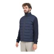 Selected Homme Blå Hybrid Pufferjacka Herr Blue, Herr