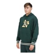 New Era MLB Rib Infill Hoodie Grön Green, Herr