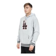 New Era MLB Rib Infill LA Dodgers Hoodie Gray, Herr