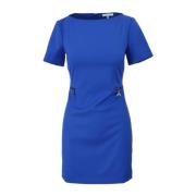 Patrizia Pepe Slim Fit Klänning Blue, Dam