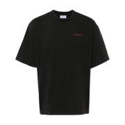 Off White Svarta T-shirts och Polos Black, Herr