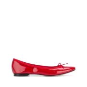 Repetto Röda Ballerinaskor i Lackläder Red, Dam