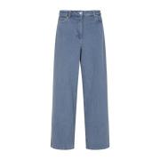 Remain Birger Christensen Denim Cocoon Byxor Blue, Dam