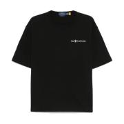 Polo Ralph Lauren Svart Logo Print Crew Neck T-shirt Black, Herr