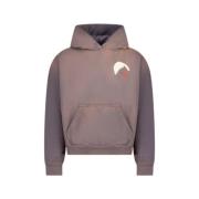 Rhude Moonlight Stamp Hoodie Vintage Grey Gray, Herr