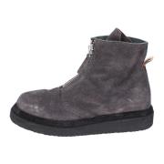 Moma Vintage Mocka Ankelboots för kvinnor Gray, Dam