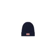 Kenzo Ekologisk Ull Streetwear Beanie Black, Unisex