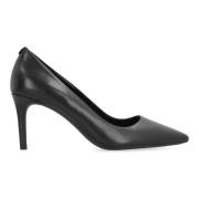 Michael Kors Läder Pointy-Toe Stiletto Pumps Black, Dam