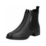 Rieker Svarta Chelsea boots för kvinnor Black, Dam