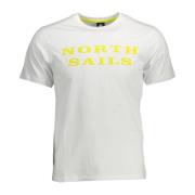 North Sails T-Shirts White, Herr