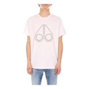 Moose Knuckles T-Shirts, Klassisk Kollektion White, Herr