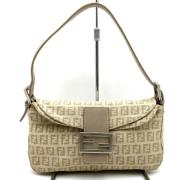 Fendi Vintage Pre-owned Canvas fendi-vskor Beige, Dam