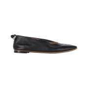 Bottega Veneta Vintage Pre-owned Laeder lgskor Black, Dam