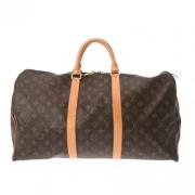 Louis Vuitton Vintage Pre-owned Canvas handvskor Brown, Dam