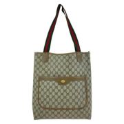 Gucci Vintage Pre-owned Canvas gucci-vskor Brown, Dam