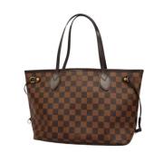 Louis Vuitton Vintage Pre-owned Canvas axelremsvskor Brown, Dam