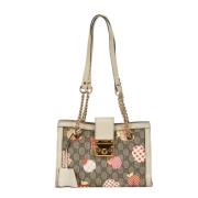 Gucci Vintage Pre-owned Canvas gucci-vskor Beige, Dam