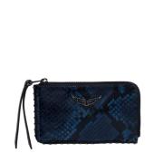 Zadig & Voltaire Wild Korthållare Blue, Dam