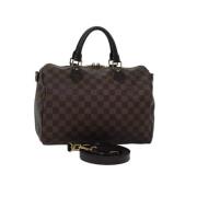 Louis Vuitton Vintage Pre-owned Canvas handvskor Brown, Dam