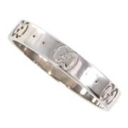 Gucci Vintage Pre-owned Metall ringar Gray, Dam