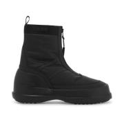 Moon Boot Chunky Zip Boots med Front Zip Black, Herr