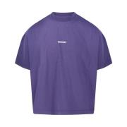 Bonsai Lila Logga T-shirt Oversize Fit Purple, Herr