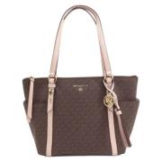 Michael Kors Pre-owned Pre-owned Canvas totevskor Brown, Dam