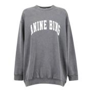 Anine Bing Tyler Sweatshirt Gray, Dam