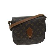 Louis Vuitton Vintage Pre-owned Canvas louis-vuitton-vskor Brown, Dam