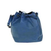 Louis Vuitton Vintage Pre-owned Laeder louis-vuitton-vskor Blue, Dam