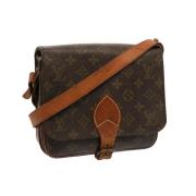 Louis Vuitton Vintage Pre-owned Canvas louis-vuitton-vskor Brown, Dam